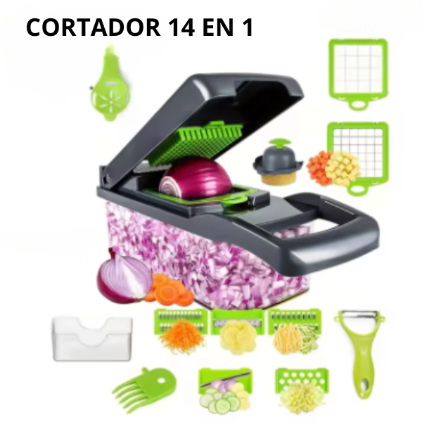 Multicort™ - Picador de verduras y frutas